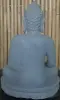 Artikelbild 4 des Artikels “Sitzender Buddha aus Flussstein in Bhumisparsha - Geste des Berührens der Erde. Höhe 51 cm. “